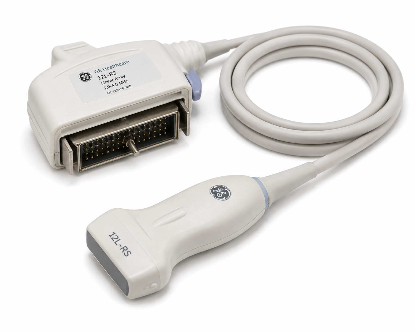 GE LOGIQ V5 Linear Probe (e.g. 12L-RS, 9L-RS, L3-12, ML6-15)