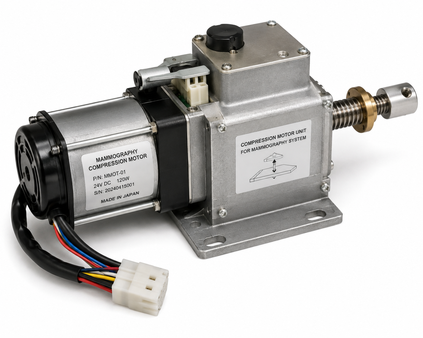 Mammography Compression Motors